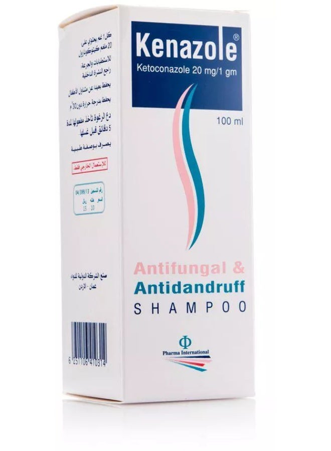 Kenazole antifungal & ant dandruff shampoo 100ml